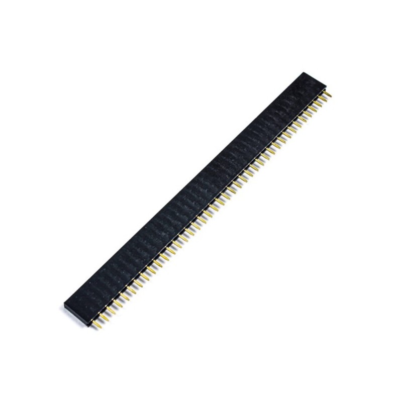 1x40 180 Degree Female Pin Header