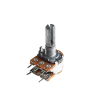 Potențiometru Mono 5K cu Întrerupător - 5 Pini (3+2) - Control Audio Potențiometru Mono 5K cu Întrerupător - 5 Pini (3+2) - Control Audio