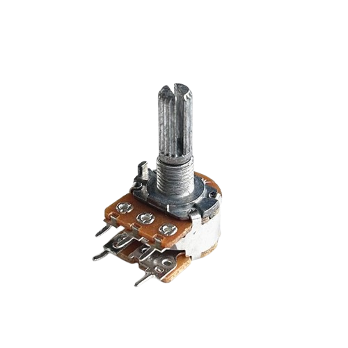 Potențiometru Mono 5K cu Întrerupător - 5 Pini (3+2) - Control Audio Potențiometru Mono 5K cu Întrerupător - 5 Pini (3+2) - Control Audio