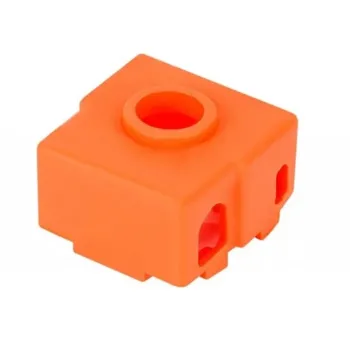 Husă Silicon pentru Bloc Încălzitor Creality CR-6 SE / Max - Portocaliu
