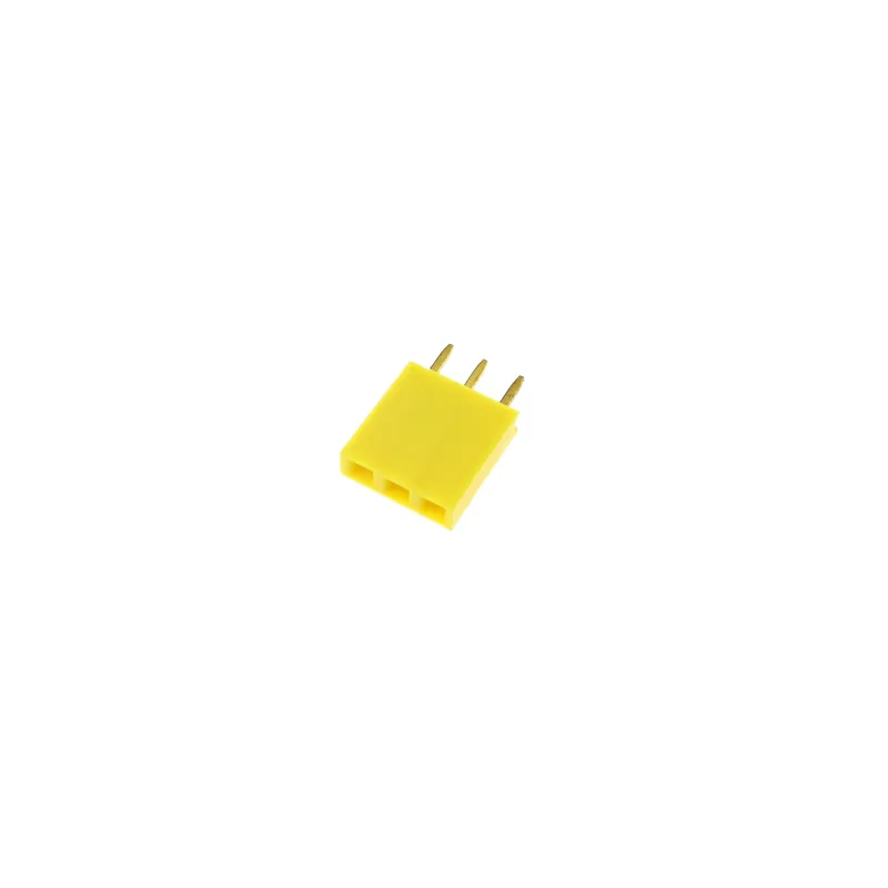 1x3 Pin Header 2.54mm Yellow - Female 1x3 Pin Header 2.54mm Yellow - Female
