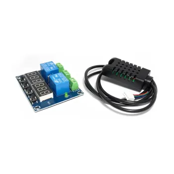 XH-M452 Dual Output Digital Temperature and Humidity Controlled Thermostat - 12V/DC XH-M452 Dual Output Digital Temperature and Humidity Controlled Thermostat - 12V/DC