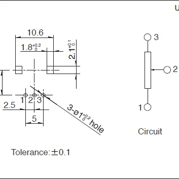 Alps Alpine 10K Potentiometer RK09K1130081 Original Japan