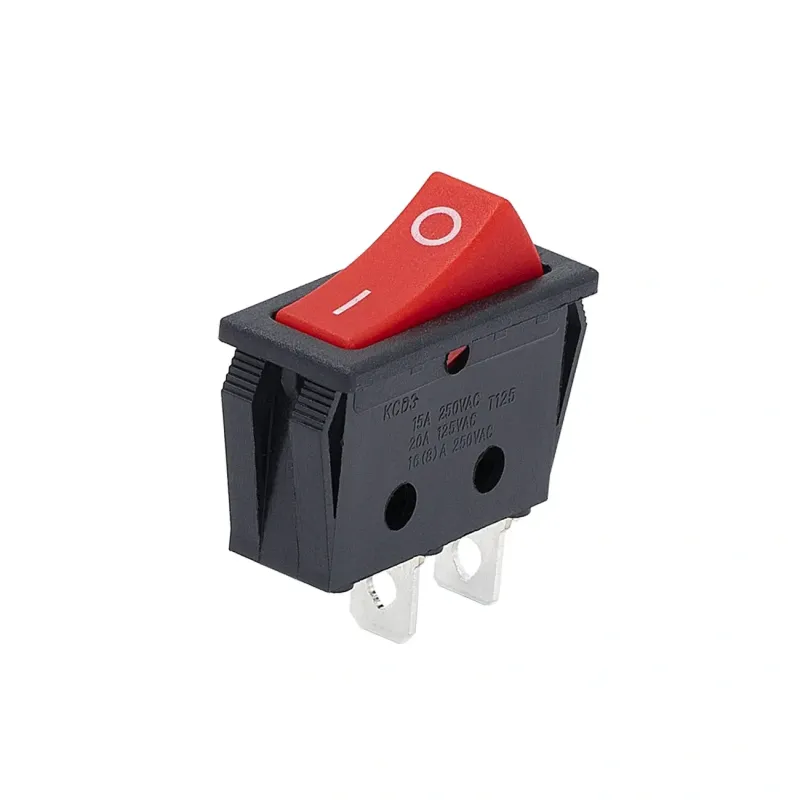 KCD3 Comutator Basculant ON-OFF SPST cu 2 Pini și 1 Cale 250V 15A - Roșu