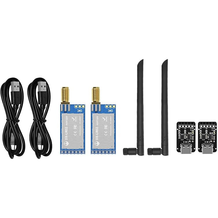 DX-SMART DX-LR02 LoRa Module Kit, UART, 433-475 MHz, 5-8 km Range