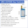 DX-SMART DX-LR02 LoRa Module Kit, UART, 433-475 MHz, 5-8 km Range