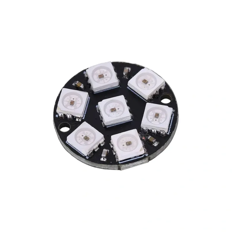 WS2812B 5050 RGB LED - 7 Bit Circular