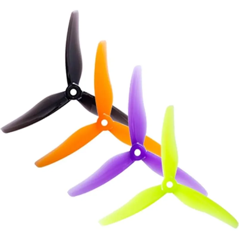 Gemfan Hurricane 51433 Propeller 3-blade 2 CW- 2 CCW (4pcs) - YELLOW Gemfan Hurricane 51433 Propeller 3-blade 2 CW- 2 CCW (4pcs) - YELLOW