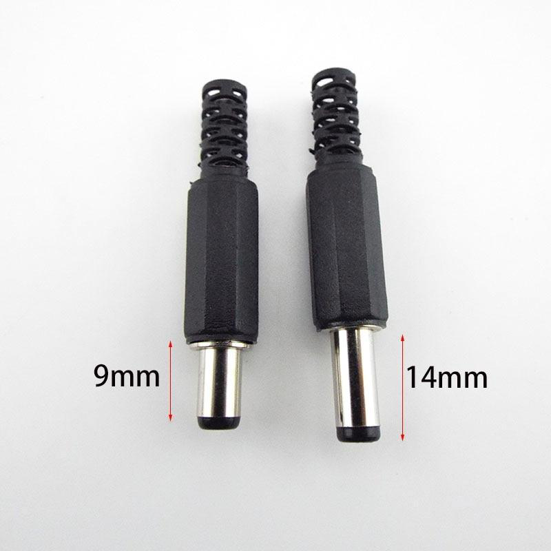 5,5 mm x 2,5 mm Adaptor Jack Pentru Mufa de Alimentare DC Masculină - Tip Scurt 5,5 mm x 2,5 mm Adaptor Jack Pentru Mufa de Alimentare DC Masculină - Tip Scurt