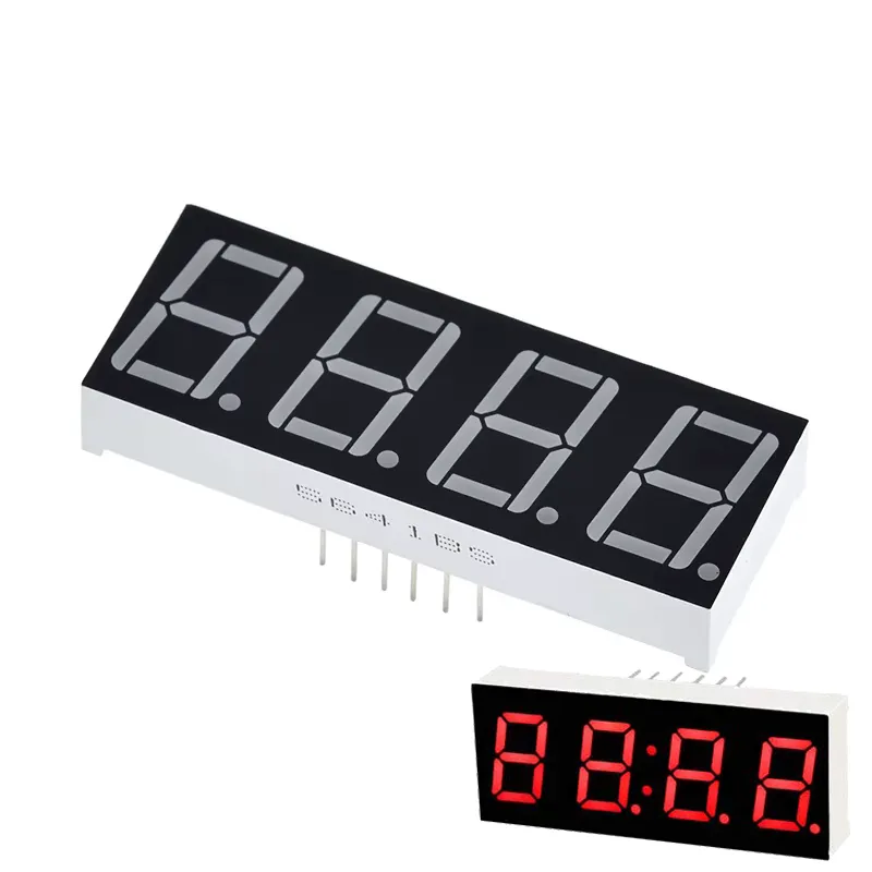 14mm 7-Segment 4 Digit Display Common Anode 5641BS - RED