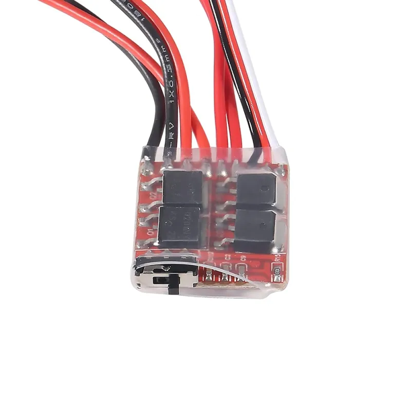 20A Brushed ESC Electronic Speed Controller With Brake Switchable for RC Car Boat Tank 20A Brushed ESC Electronic Speed Controller With Brake Switchable for RC Car Boat Tank