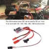 20A Brushed ESC Electronic Speed Controller With Brake Switchable for RC Car Boat Tank