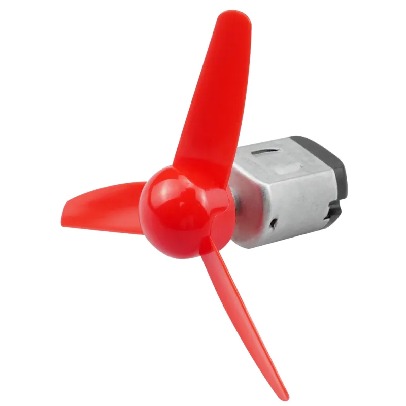 Set Mini Motor DC și Elice - Maro Set Mini Motor DC și Elice - Maro