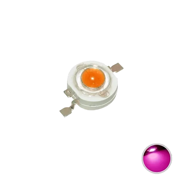 3W Power Led PINK
