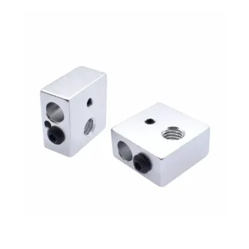 MK8 Aluminum Heat Block 20x20x10mm MK8 Aluminum Heat Block 20x20x10mm