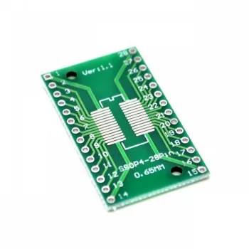 SOP-28 to DIP-28 Converter SMD to DIP IC Adapter Board SOP-28 to DIP-28 Converter SMD to DIP IC Adapter Board