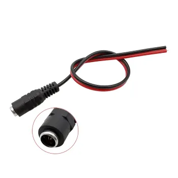 DC Power Connector 5V 12V Female 5.5x2.1mm Wire Cable Plug DC Power Connector 5V 12V Female 5.5x2.1mm Wire Cable Plug