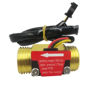 YF-B1 Water Flow and Temperature Sensor YF-B1 Water Flow and Temperature Sensor