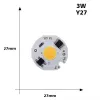 220V 3W Power Led Board Modul IP65 Y27 2800-3200K Warm White