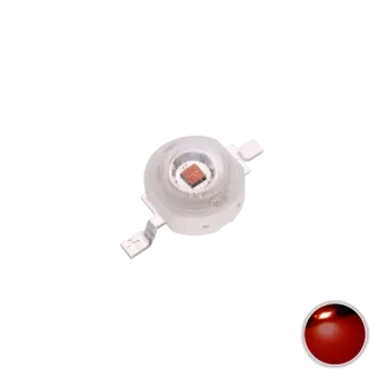 1W Power LED DEEP RED 660nm 1W Power LED DEEP RED 660nm