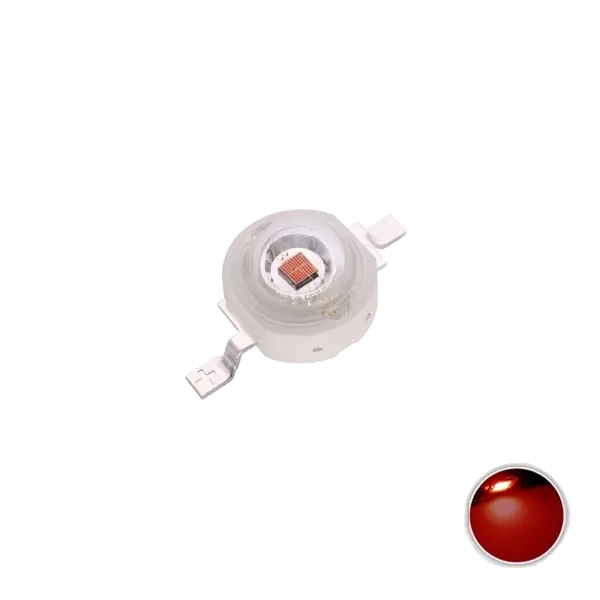 1W Power LED DEEP RED 660nm