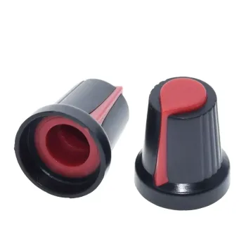 Red Potentiometer Knob Cap Red Potentiometer Knob Cap