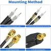 RG58-U Coaxial Cable 50 Ohm Flexible for RF Antenna