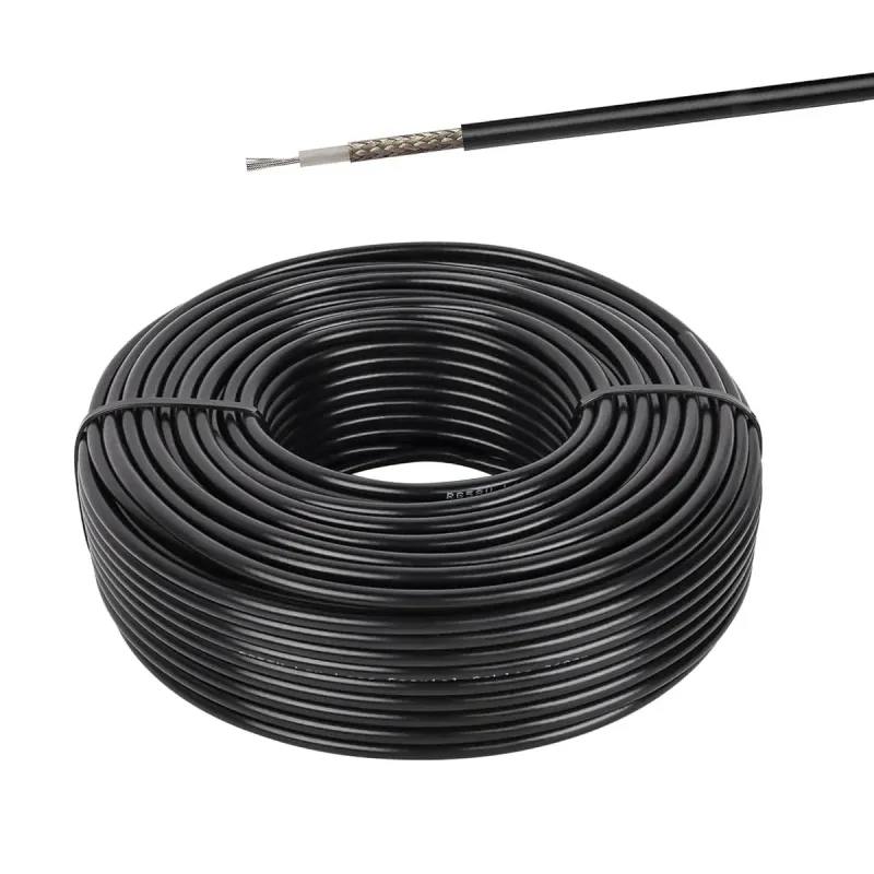 RG58-U Coaxial Cable 50 Ohm Flexible for RF Antenna