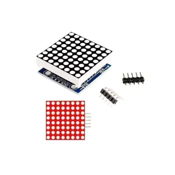 8x8 Red Dot Matrix Module MAX7219 8x8 Red Dot Matrix Module MAX7219