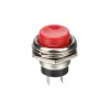 Buton de 16 mm ON-OFF Momentan 2A PBS-26B - ROȘU