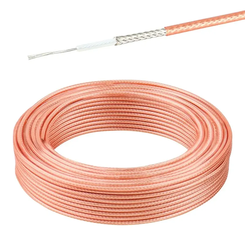 RG316-U Coaxial Cable 50 Ohm Flexible for RF Antenna - 1 Meter