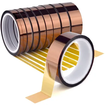 Bandă Poliimidă Kapton de 10 mm - 30 Metri Bandă Poliimidă Kapton de 10 mm - 30 Metri