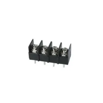 7.62mm 4 Pin Barrier Terminal Block Connector 7.62mm 4 Pin Barrier Terminal Block Connector