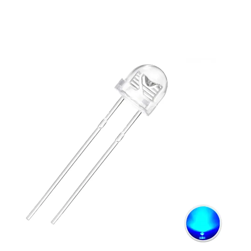 5mm Ultra Bright Led 7000-8000 mcd BLUE
