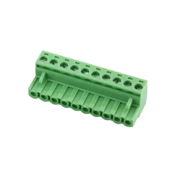 5.08mm 10 Pin Right Angle Screw Terminal Block Female Connector 5.08mm 10 Pin Right Angle Screw Terminal Block Female Connector