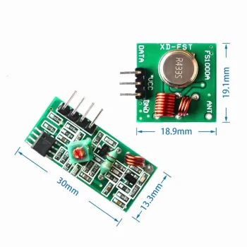 315 MHz RF Transmitter and Receiver Module 315 MHz RF Transmitter and Receiver Module