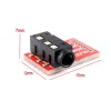 TRRS 3.5mm Stereo Audio Jack Breakout Module