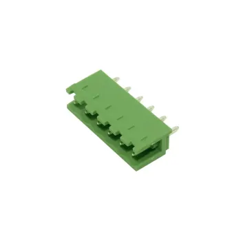 7.62mm Straight 6 Pin 180C Terminal Block Connector - Male 7.62mm Straight 6 Pin 180C Terminal Block Connector - Male