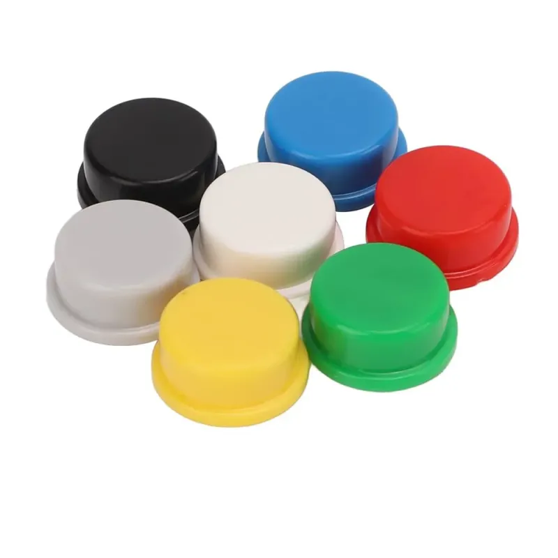 A24 Buton Rotund Tactil Push Button Switch Cap - BLACK