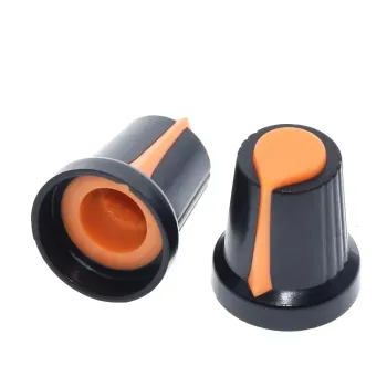 Orange Potentiometer Knob Cap Orange Potentiometer Knob Cap