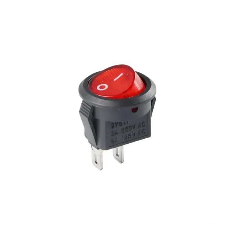 Mini Comutator Basculant ON/OFF SPDT 250V 3A 2 Pini - RED