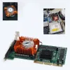 55mm Aluminum Heatsink with 12V Fan for 10W Led and Graphic Cards