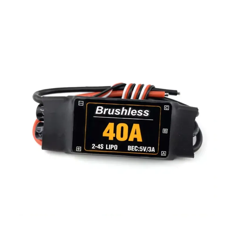 40A Brushless Motor Driver ESC (2-4S) 40A Brushless Motor Driver ESC (2-4S)