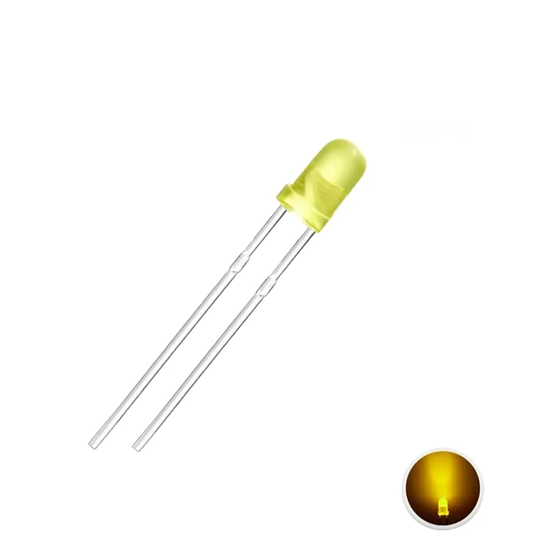 LED 3mm Galben