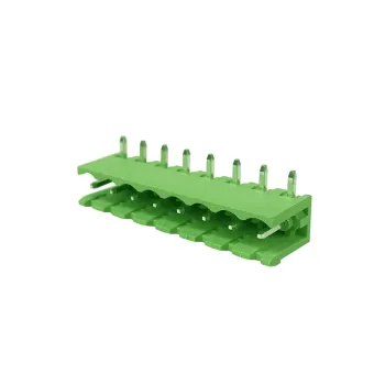 7.62mm Straight 8 Pin 90C Terminal Block Connector - Male 7.62mm Straight 8 Pin 90C Terminal Block Connector - Male