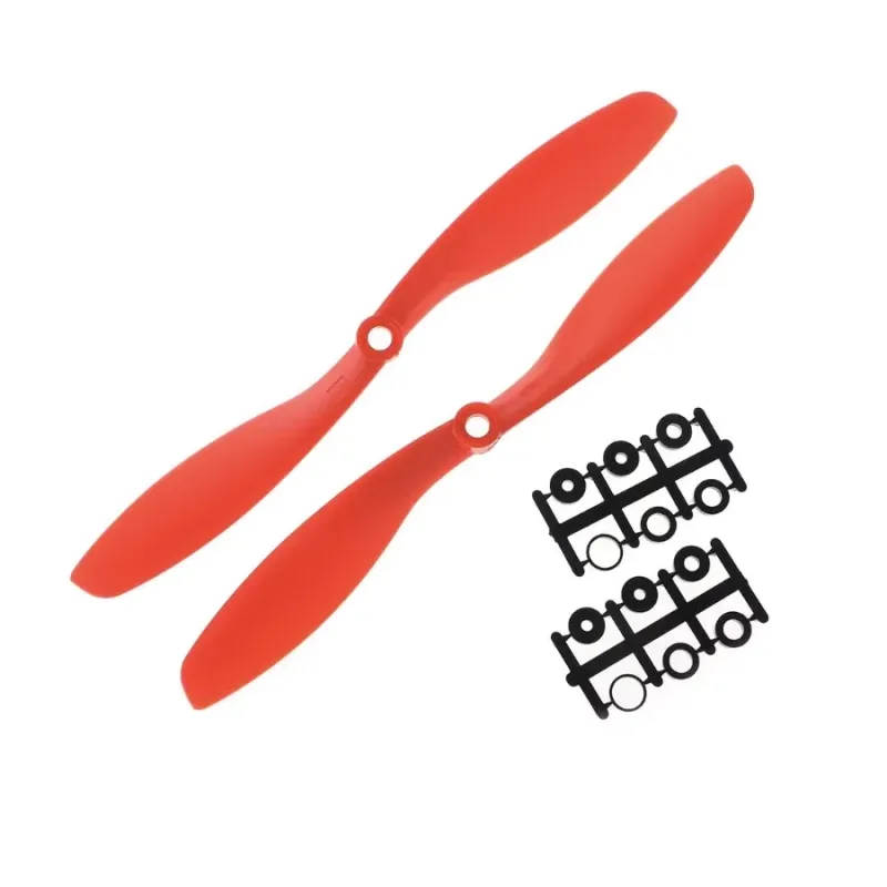 Gemfan 8045 ABS Drone Propeller Set CW/CCW RED