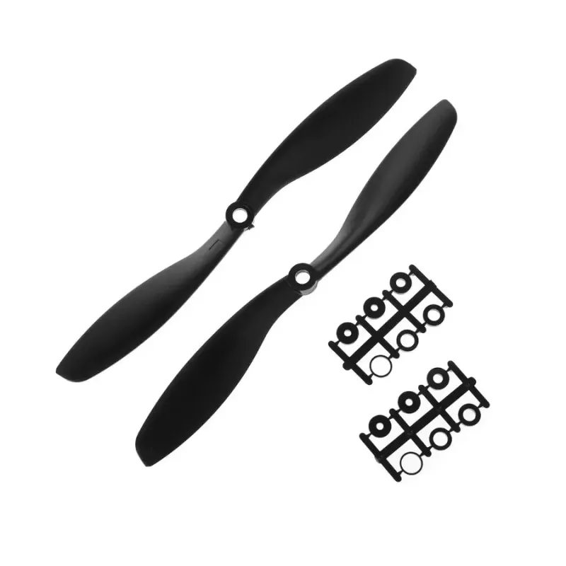 Gemfan 8045 ABS Drone Propeller Set CW/CCW BLACK