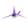 Gemfan Hurricane 51433 Propeller 3-blade 2 CW- 2 CCW (4pcs) - Orange