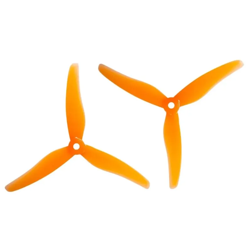 Gemfan Hurricane 51433 Propeller 3-blade 2 CW- 2 CCW (4pcs) - Orange