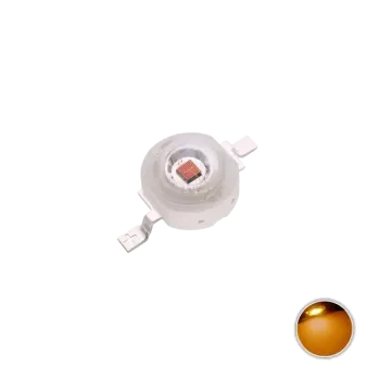 1W Power Led 585 - 590nm Amber 1W Power Led 585 - 590nm Amber